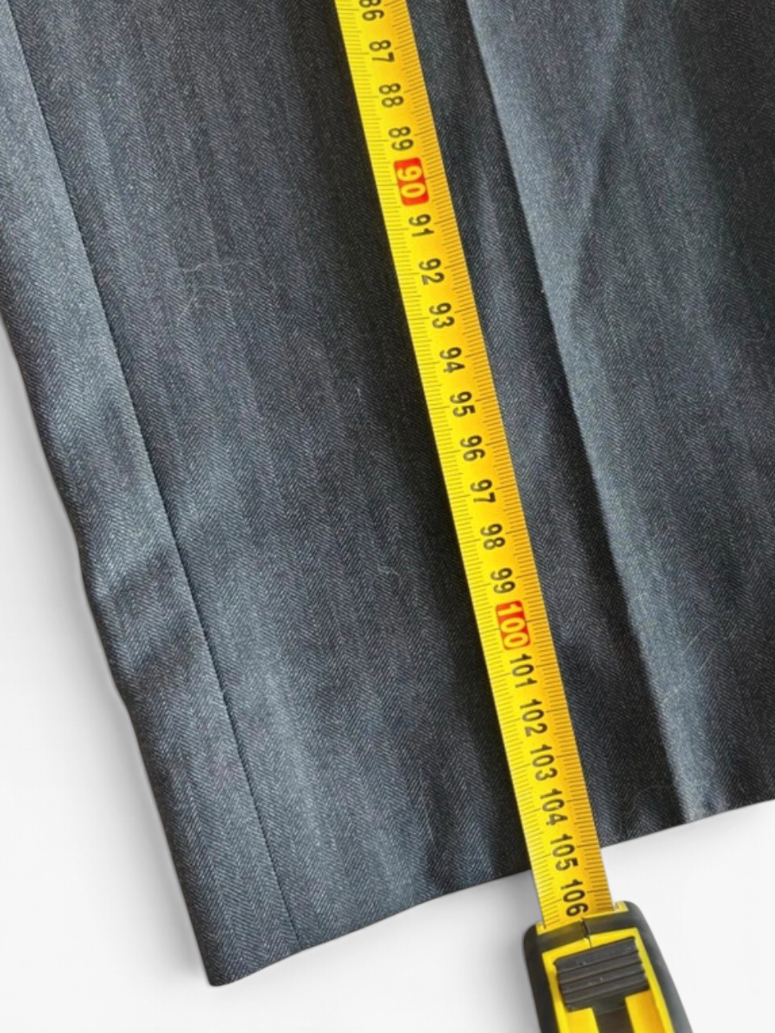 Suitsupply Tailored Dress Trousers in Navy Pure Wool, L