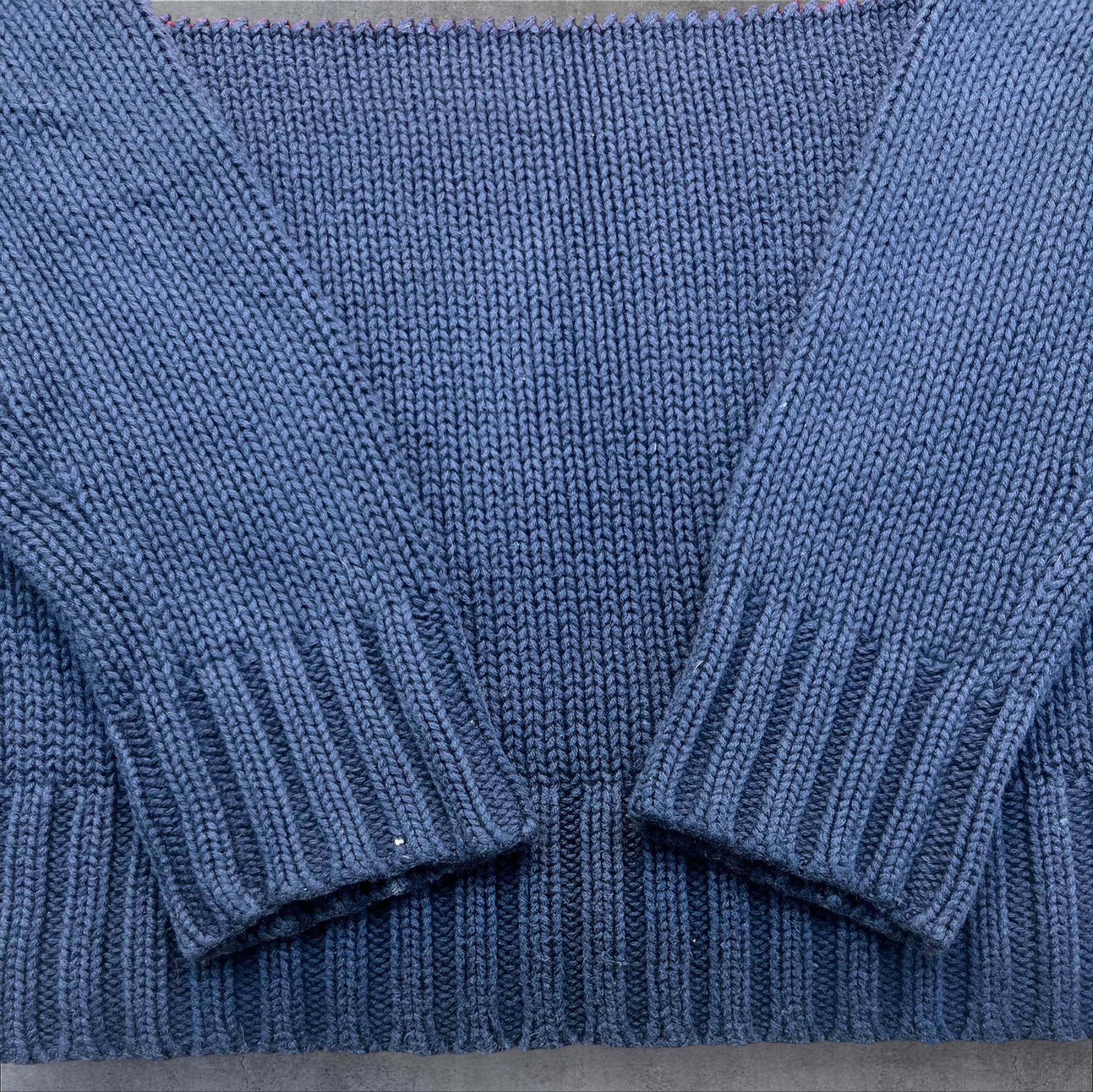 Ralph Lauren granatowy sweater America flag