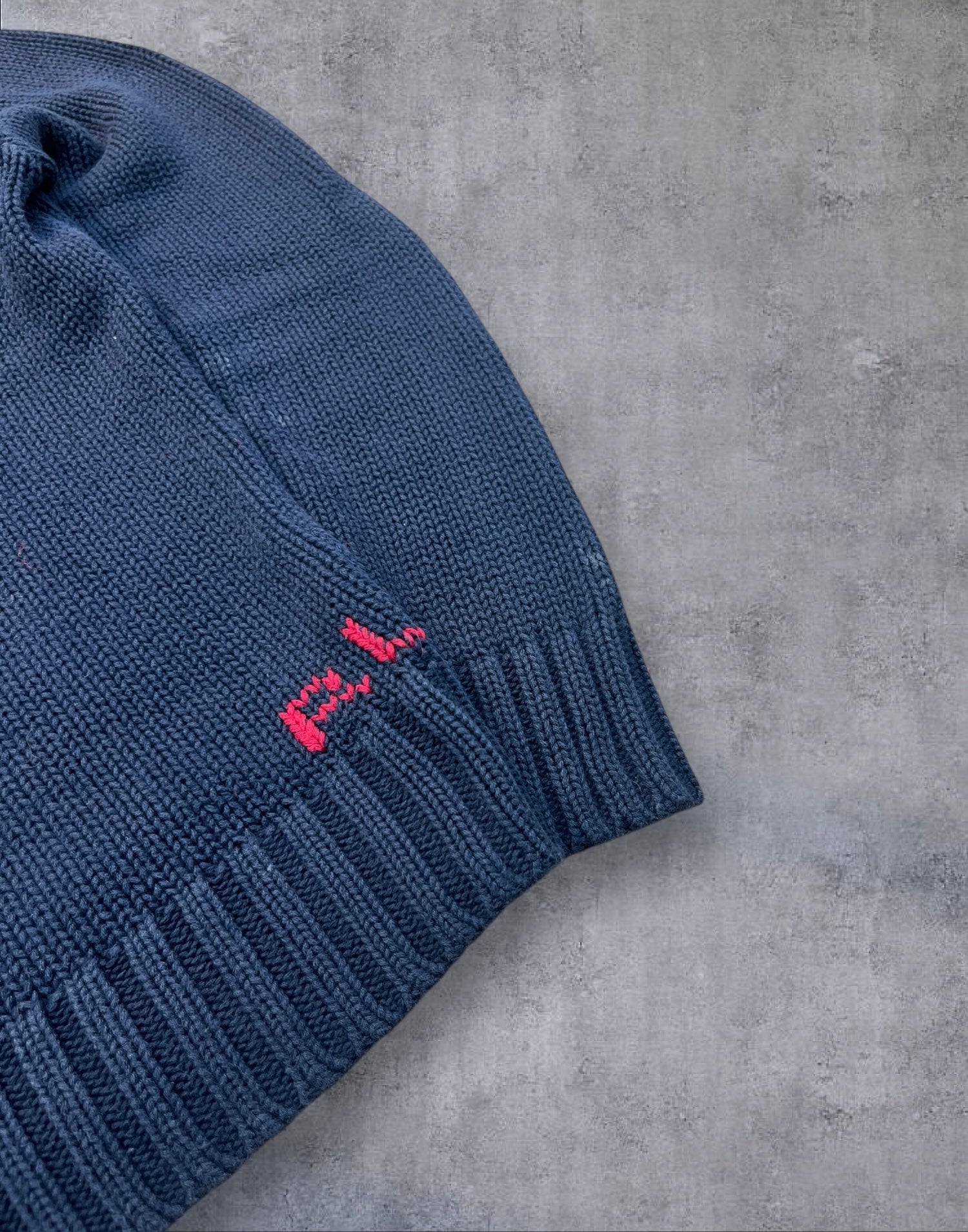 Ralph Lauren granatowy sweater America flag