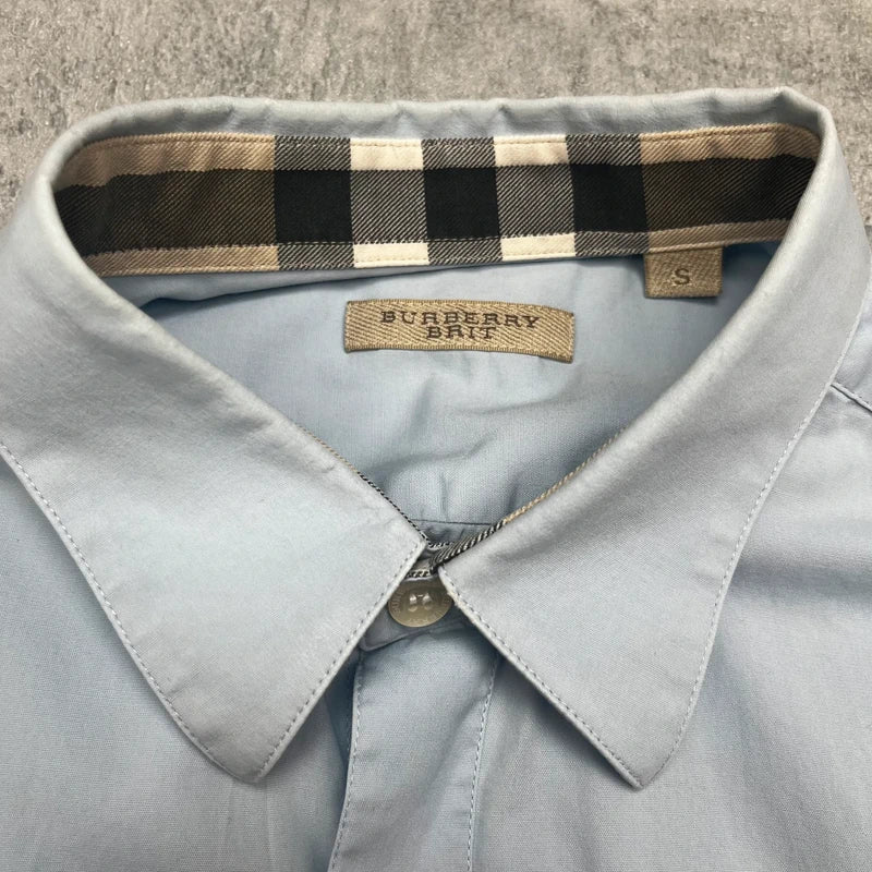 Burberry Button Up Collared Shirt
