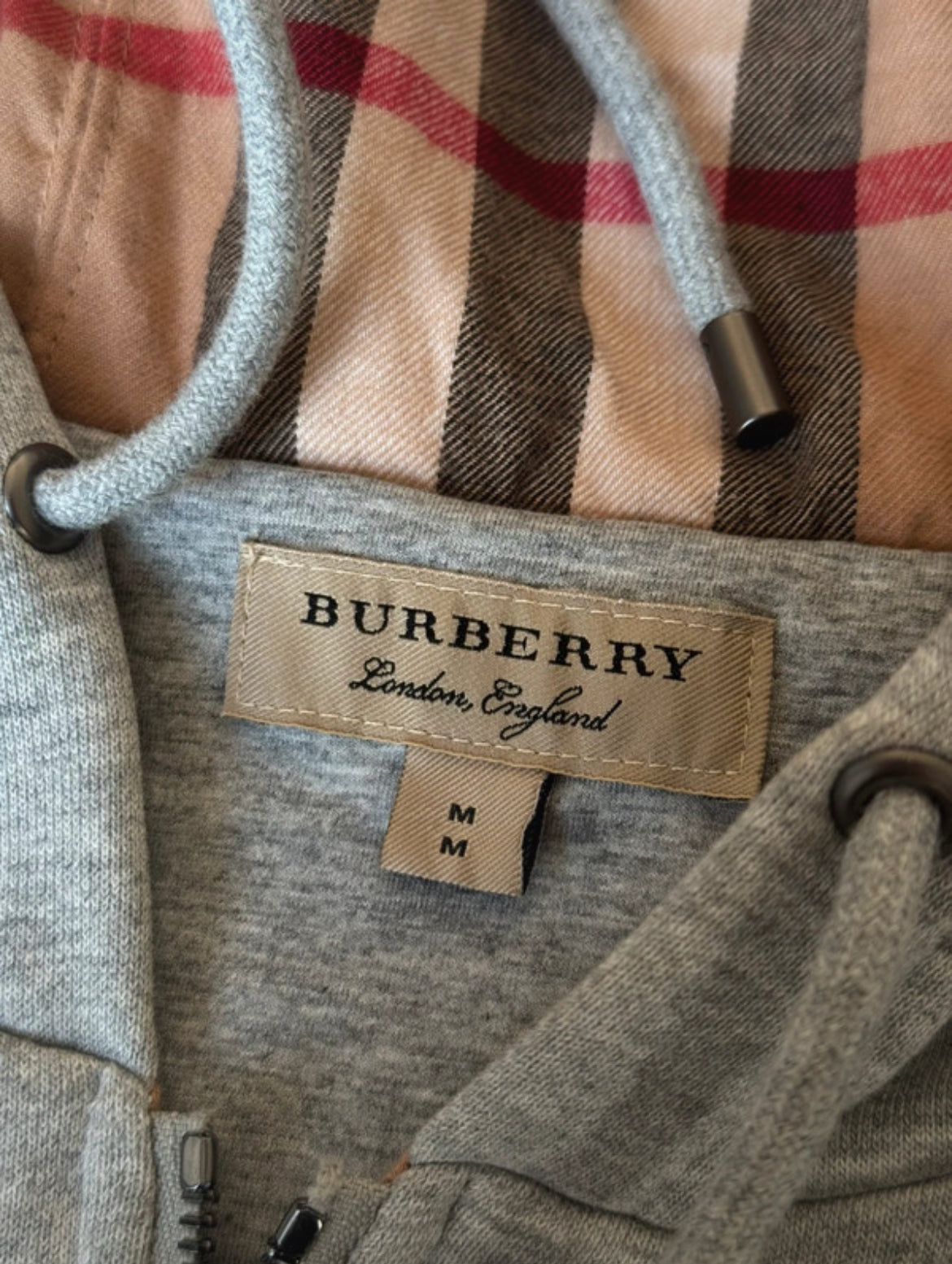 (NEW) Burberry - Zip Up Hoodie