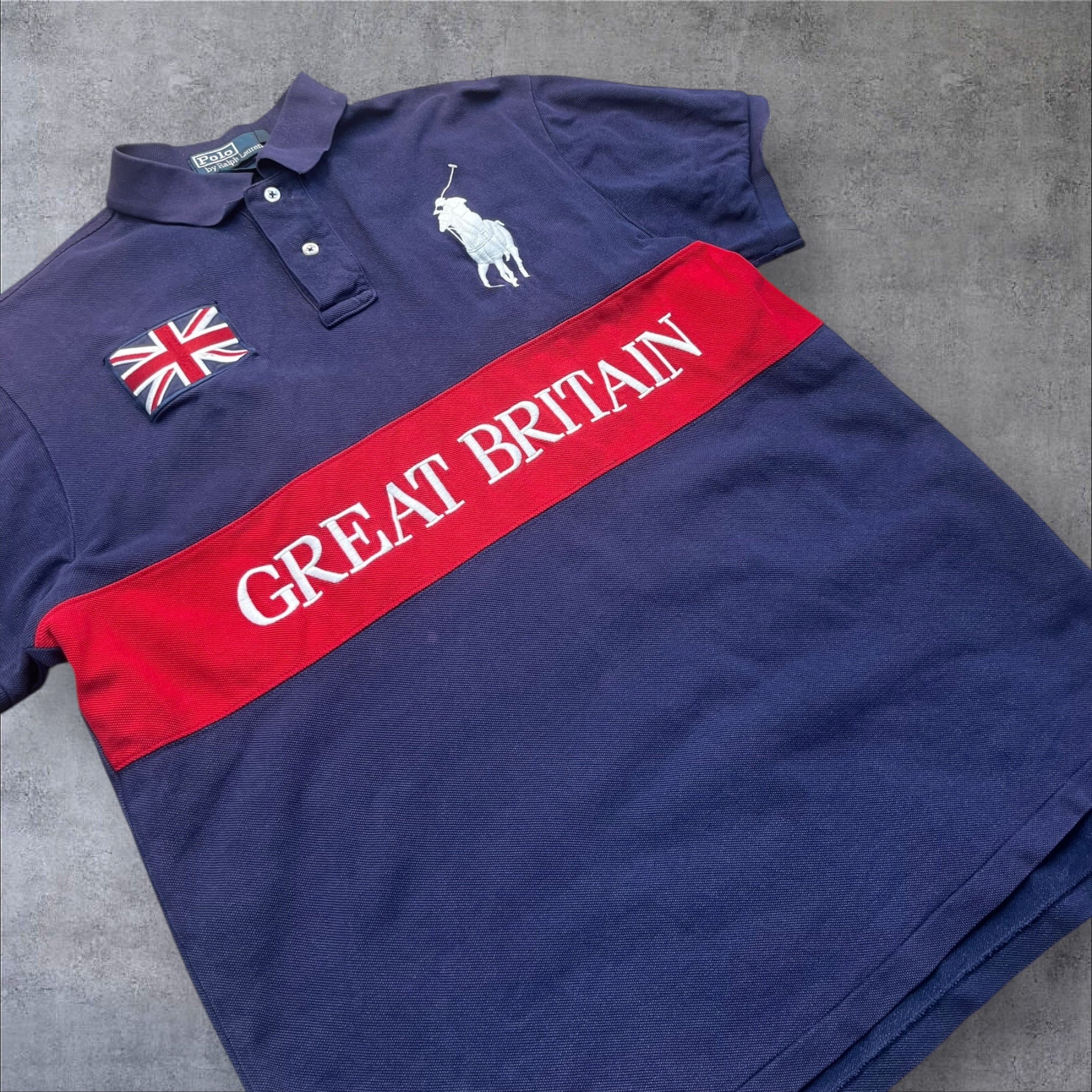 Polo Ralph Lauren “Great Britain” chief Keef Polo shirt
