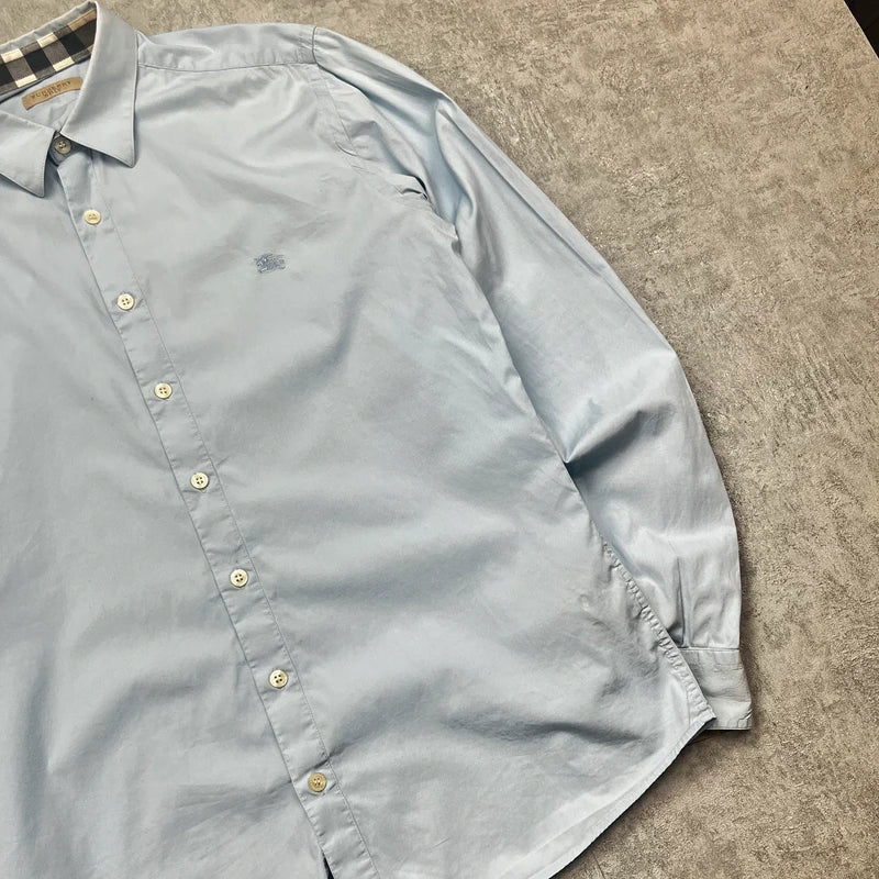 Burberry Button Up Collared Shirt