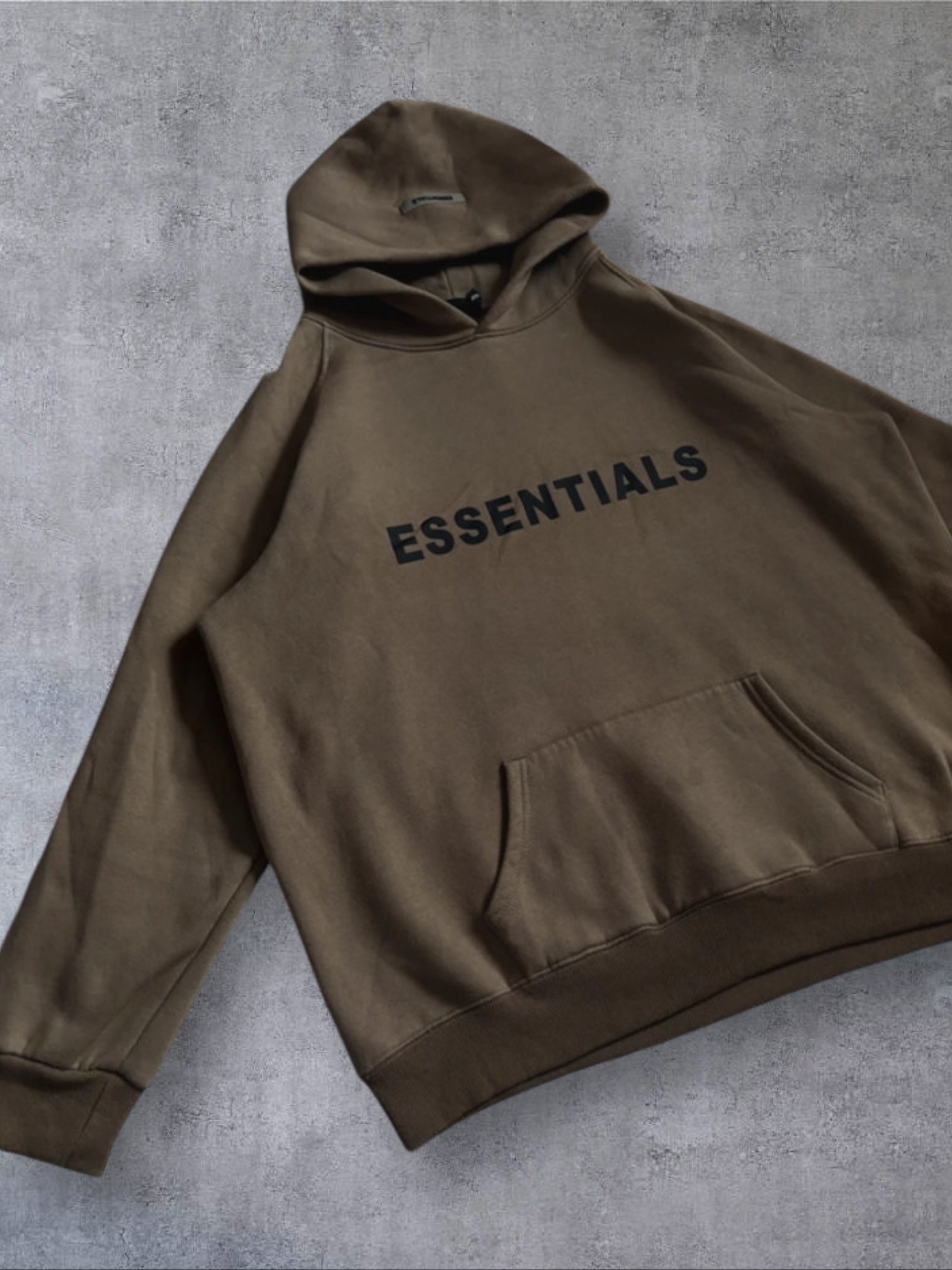 Essentials Fear of God Hoodie – Brown (Size XL)