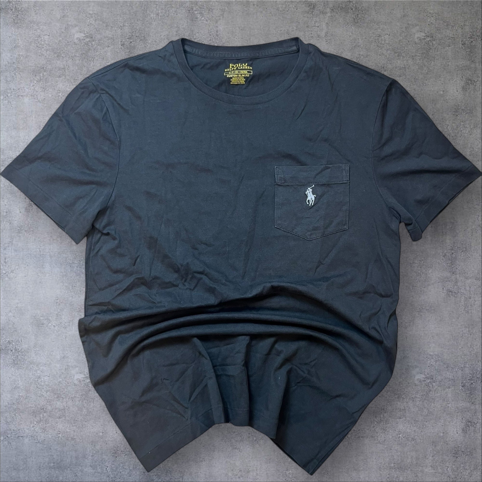 Ralph Lauren Black Pocket T-Shirt