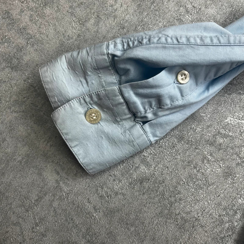 Burberry Button Up Collared Shirt