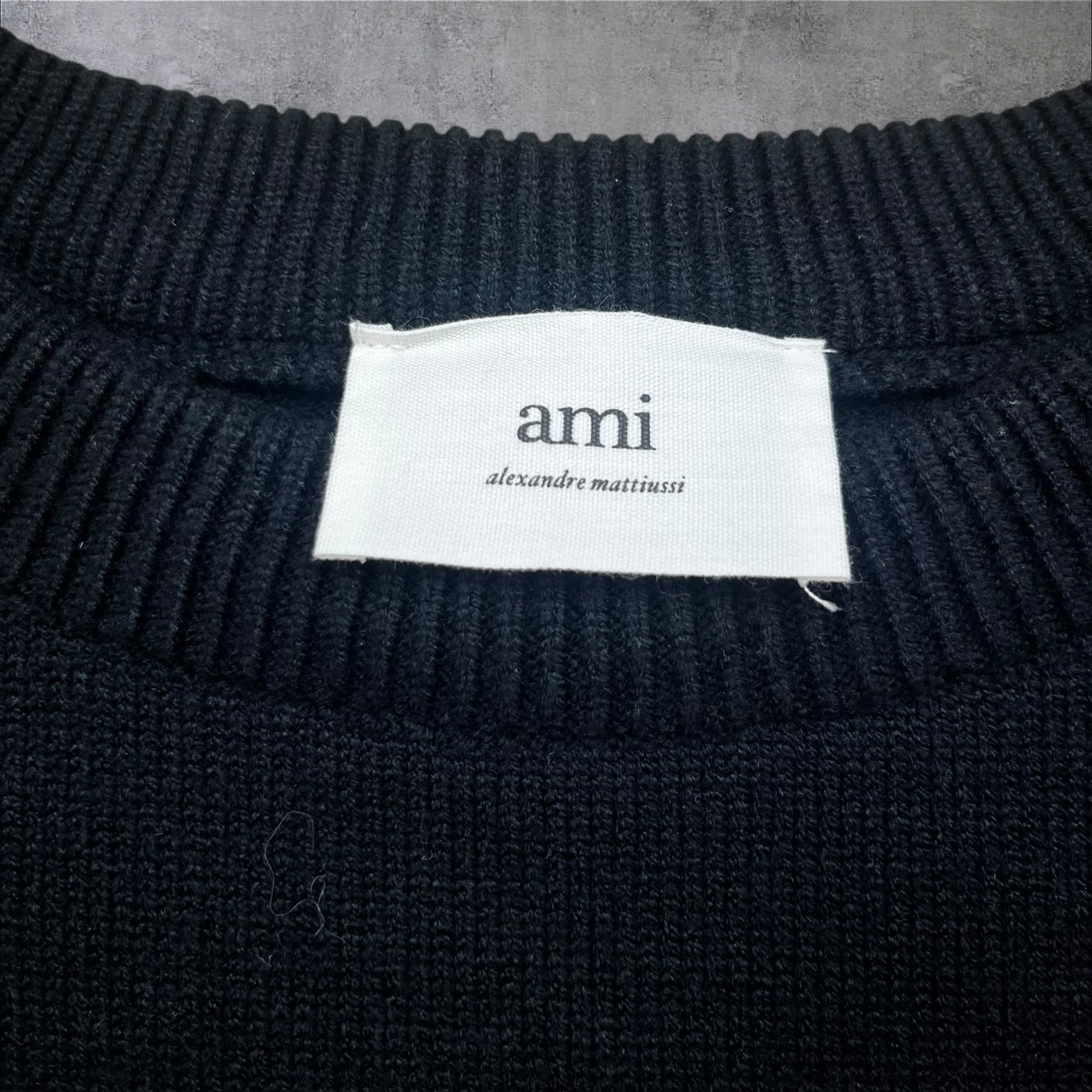 AMI Paris Ami De Coeur Wool Jumper
