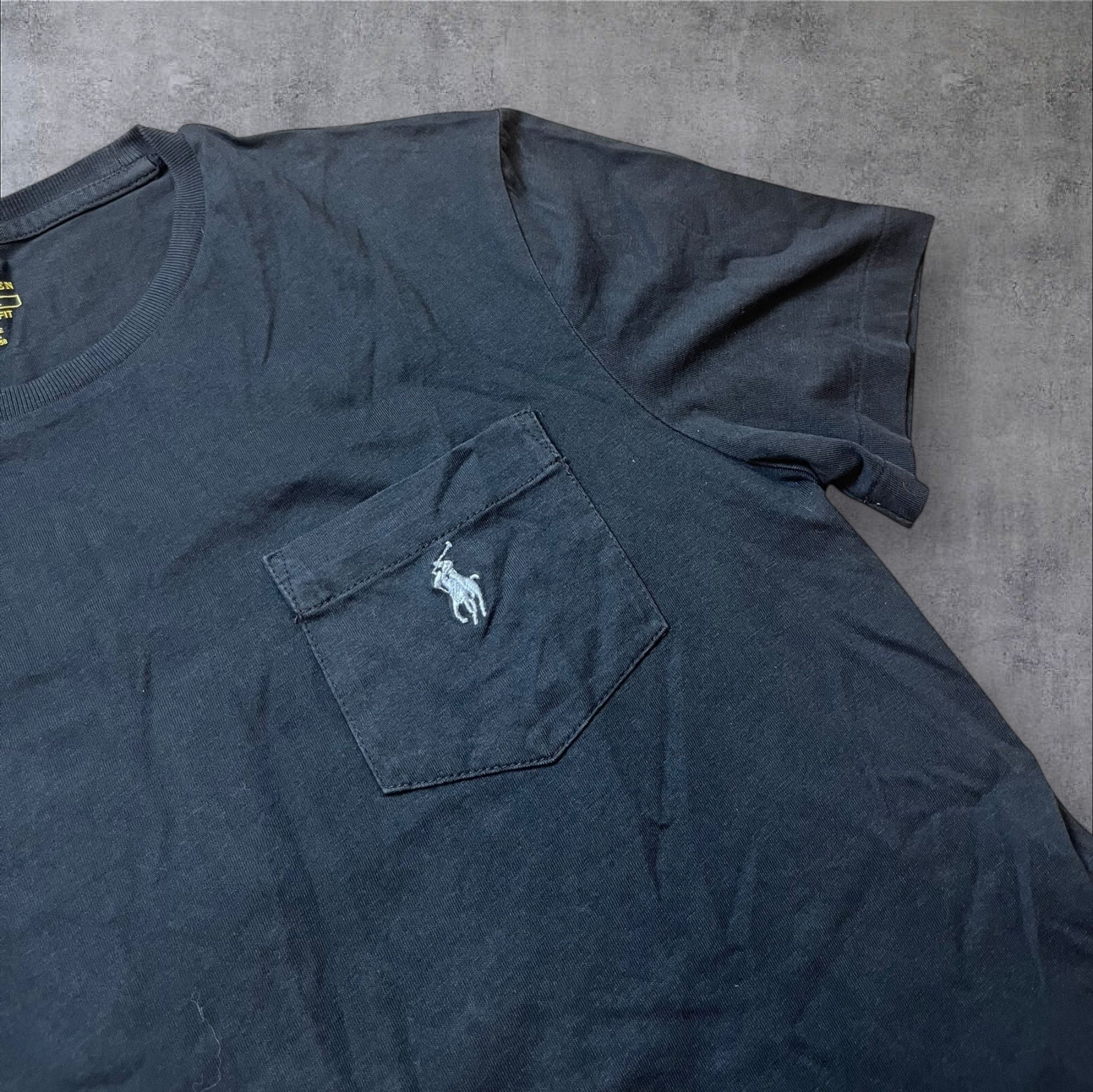 Ralph Lauren Black Pocket T-Shirt