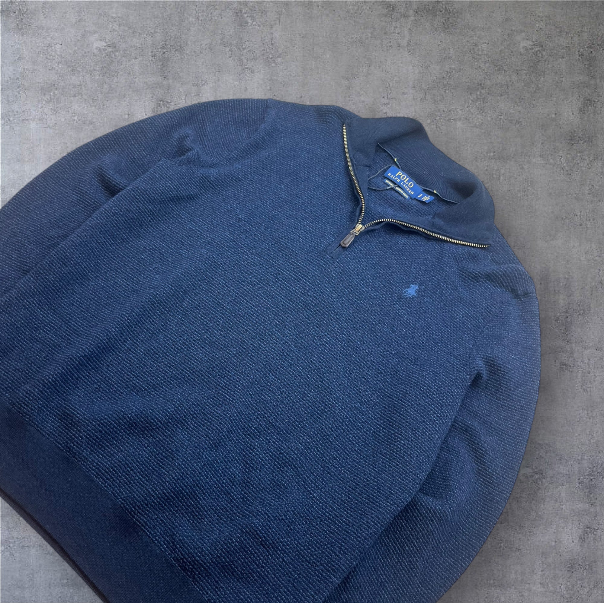 POLO RALPH LAUREN - Blue/Navy Quarter Zip
