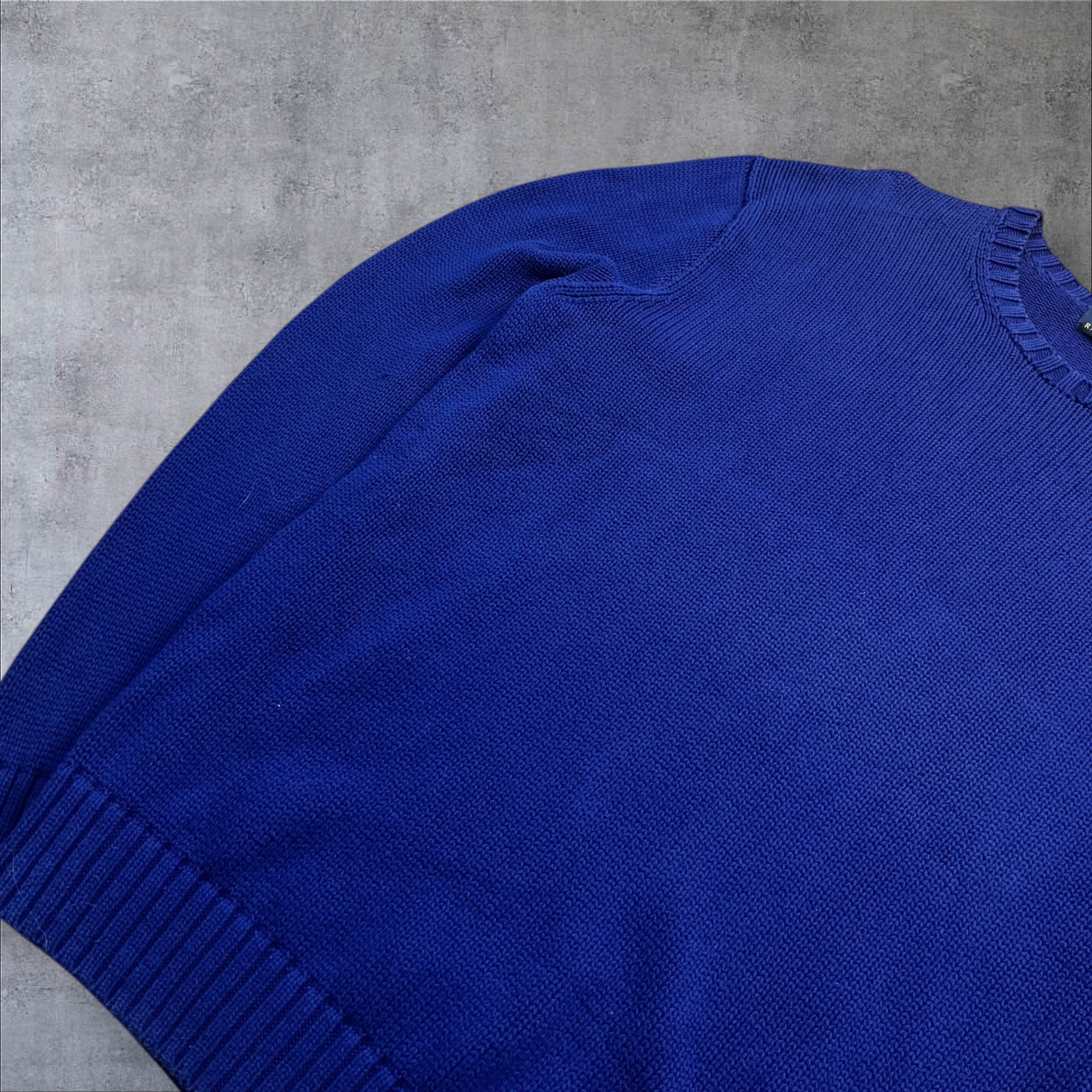 Blue Ralph Lauren crewneck sweater