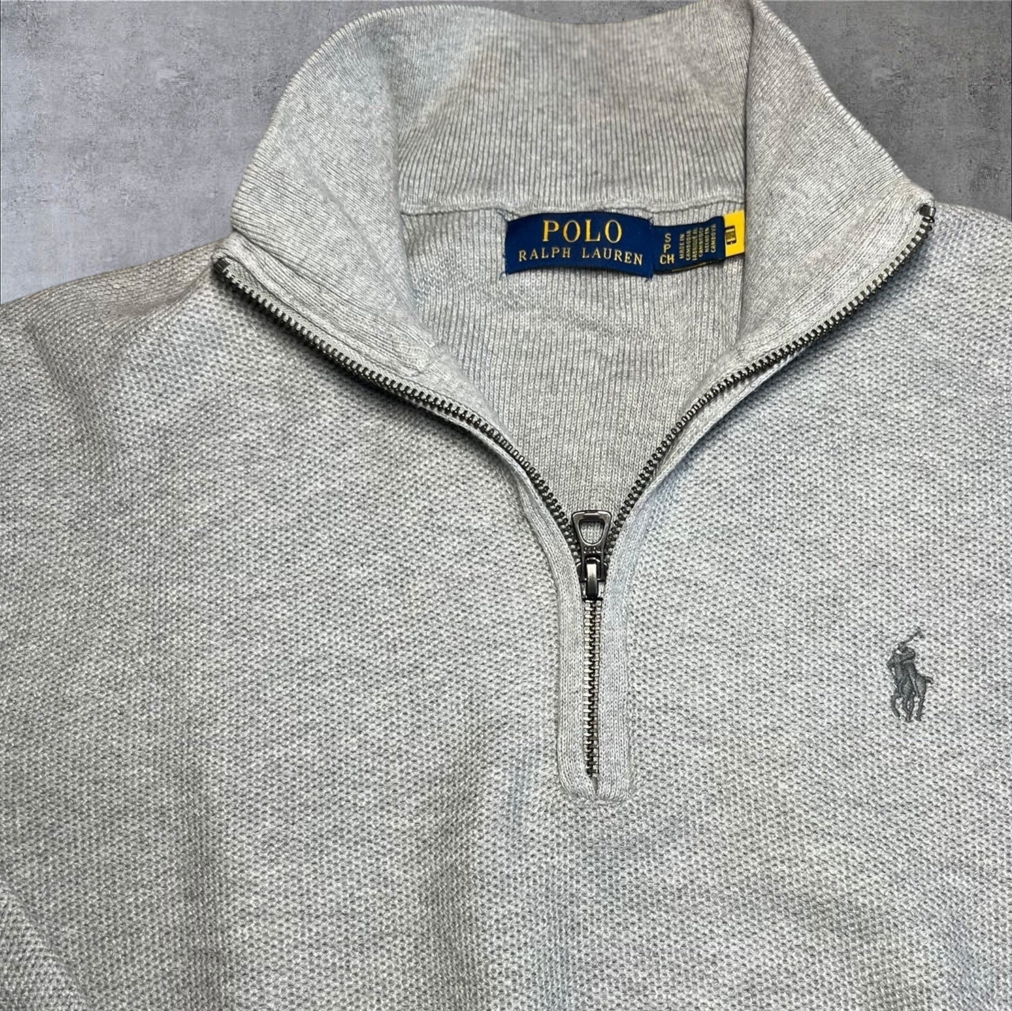 Ralph Lauren - Grey Quarter Zip