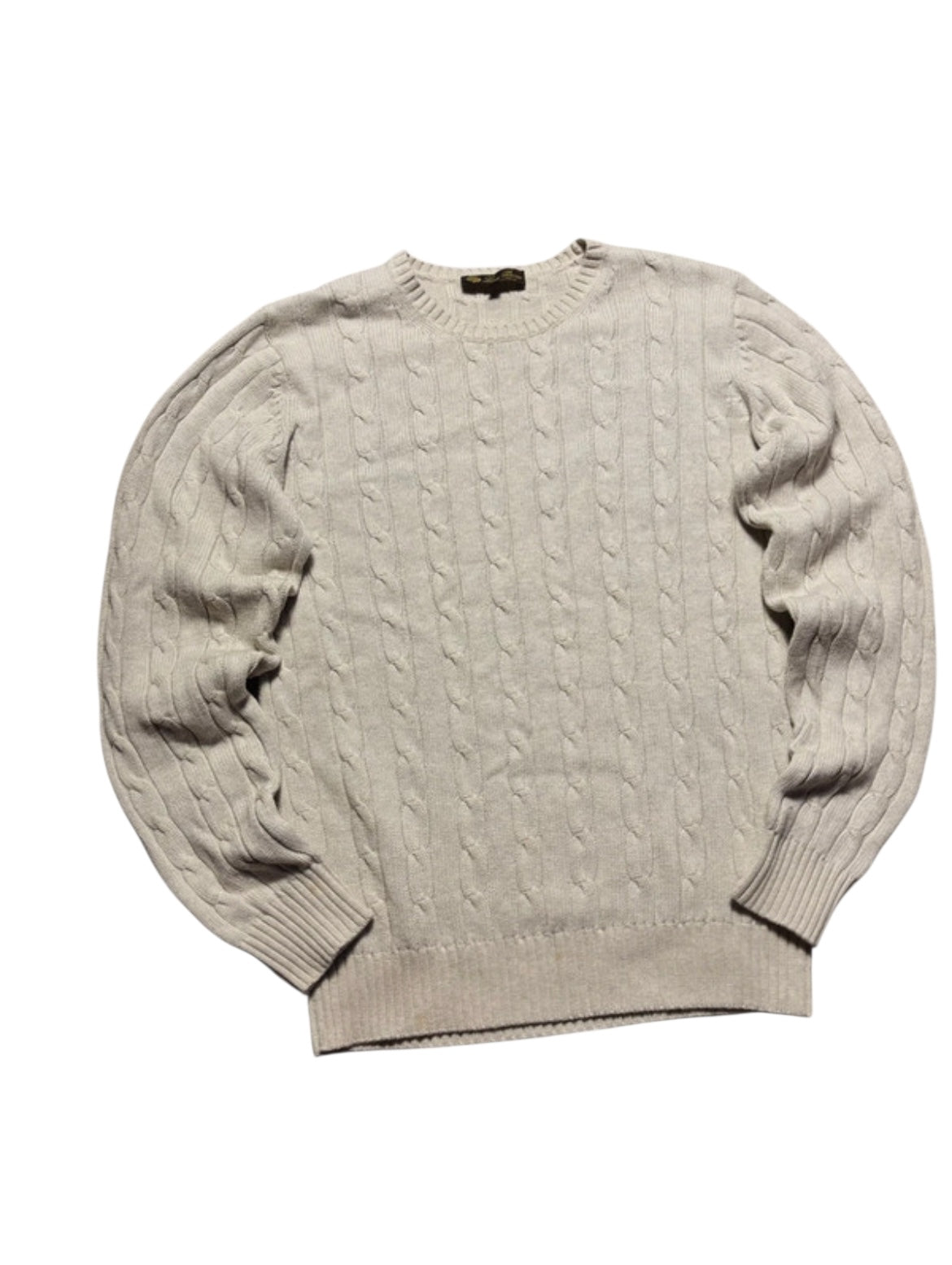Loro piana cream crewneck sweater