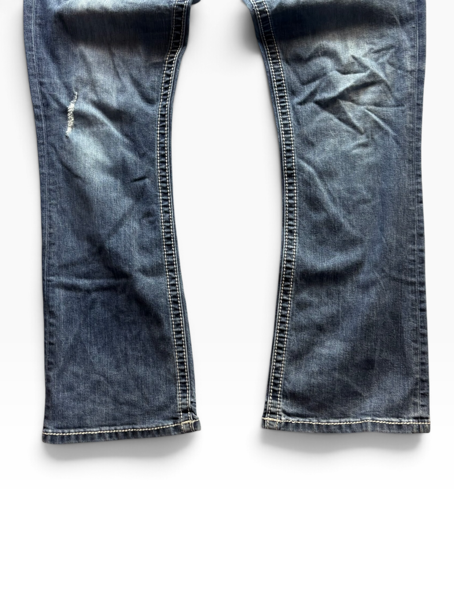 Miss Me Dark Wash Bootcut Bling Jeans Womens