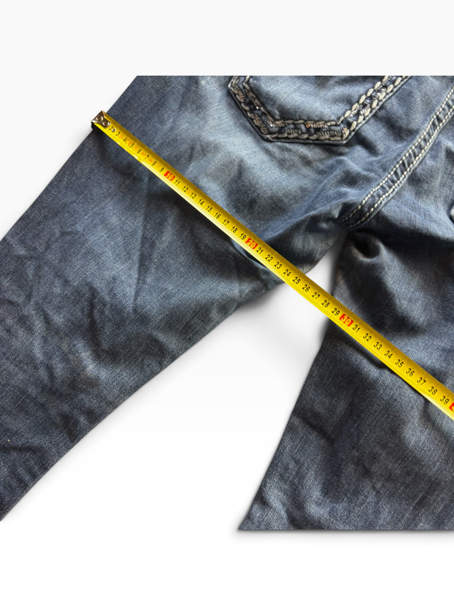 Miss Me Dark Wash Bootcut Bling Jeans Womens